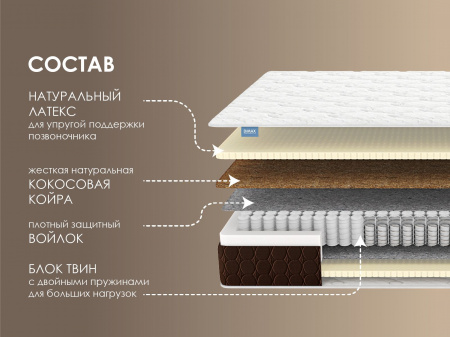Матрас Dimax Твин Медиум софт