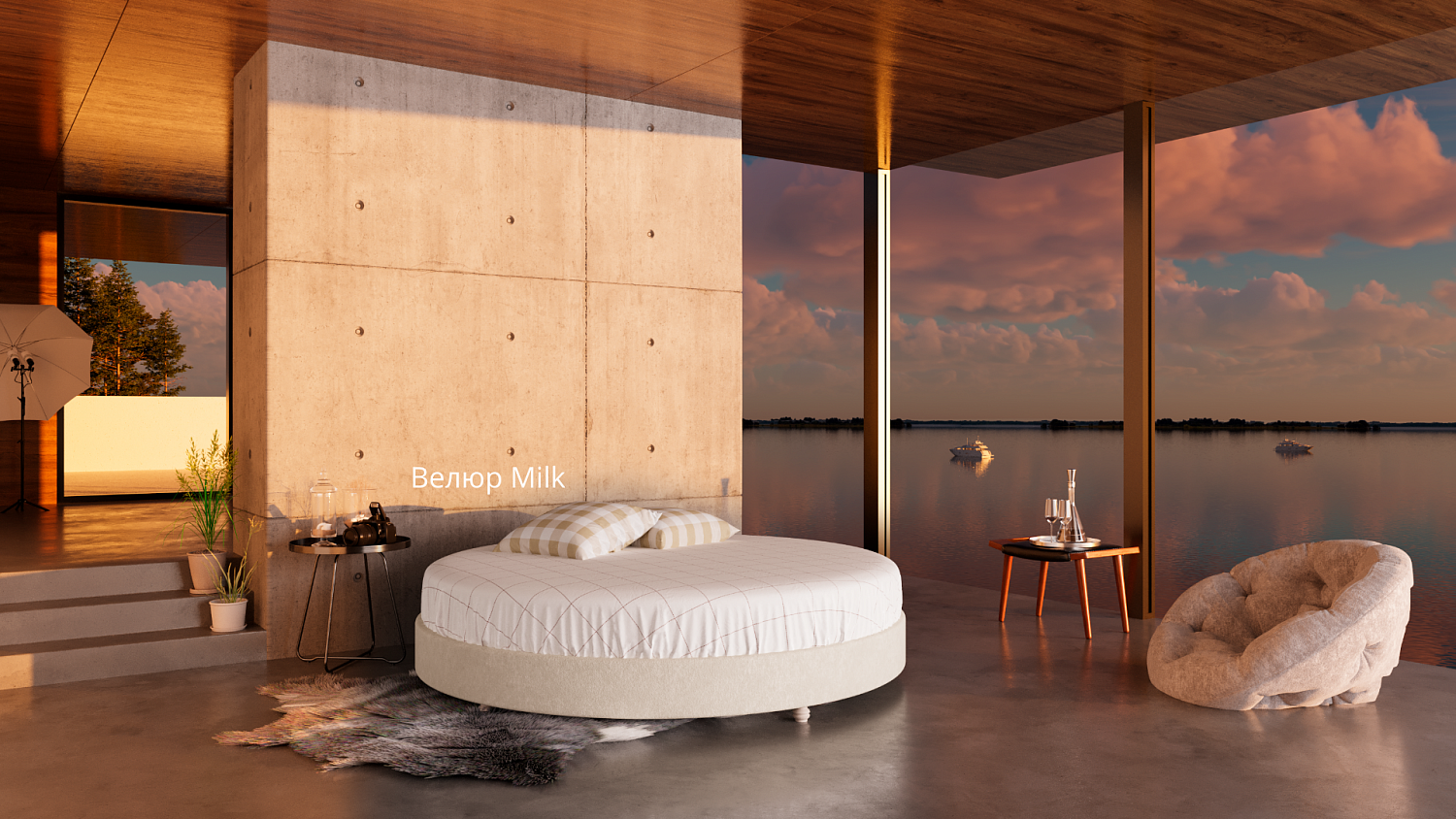 Круглый кроватный бокс Mr.Mattress Fine Box в Воронеже 