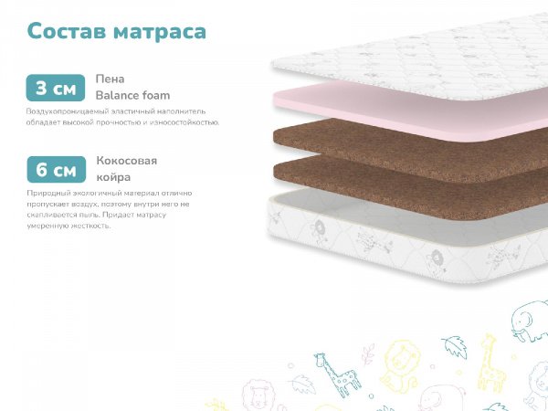 Купить Детский матрас Dimax Спортсмен в Воронеже 