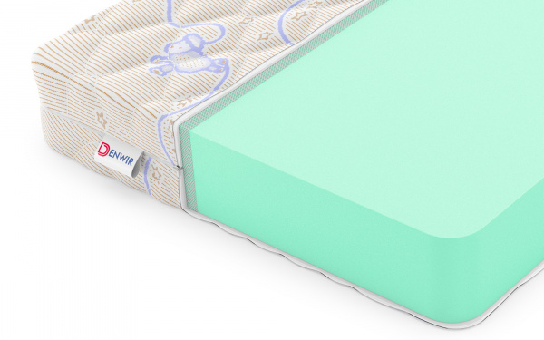 Купить Детский матрас Denwir Baby Springless Eco Foam 14 (Беби Спринглс Эко Фом 14) в Воронеже 