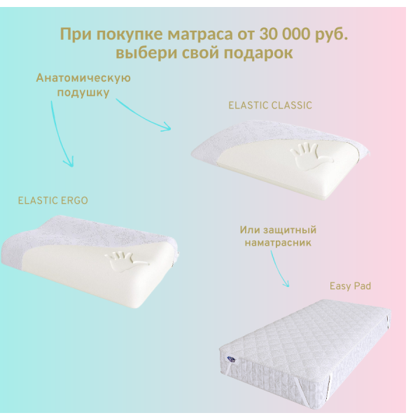 Матрас SkySleep NATURE ANATOMIC MEDIUM S500