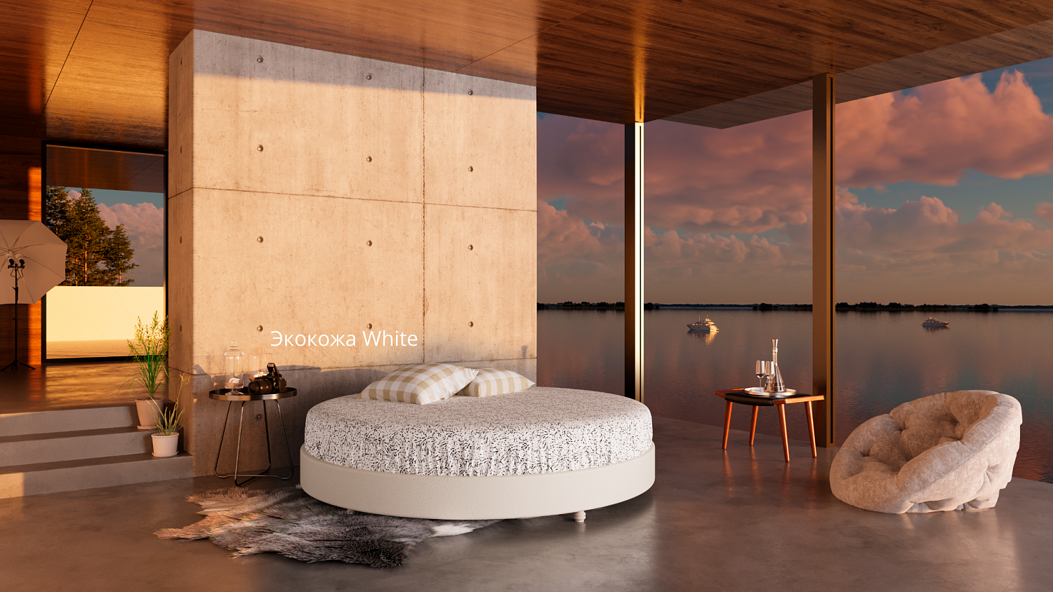 Круглый кроватный бокс Mr.Mattress Fine Box в Воронеже 