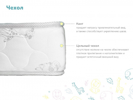 Купить Детский матрас Dimax Дрёмушка Лайт в Воронеже 