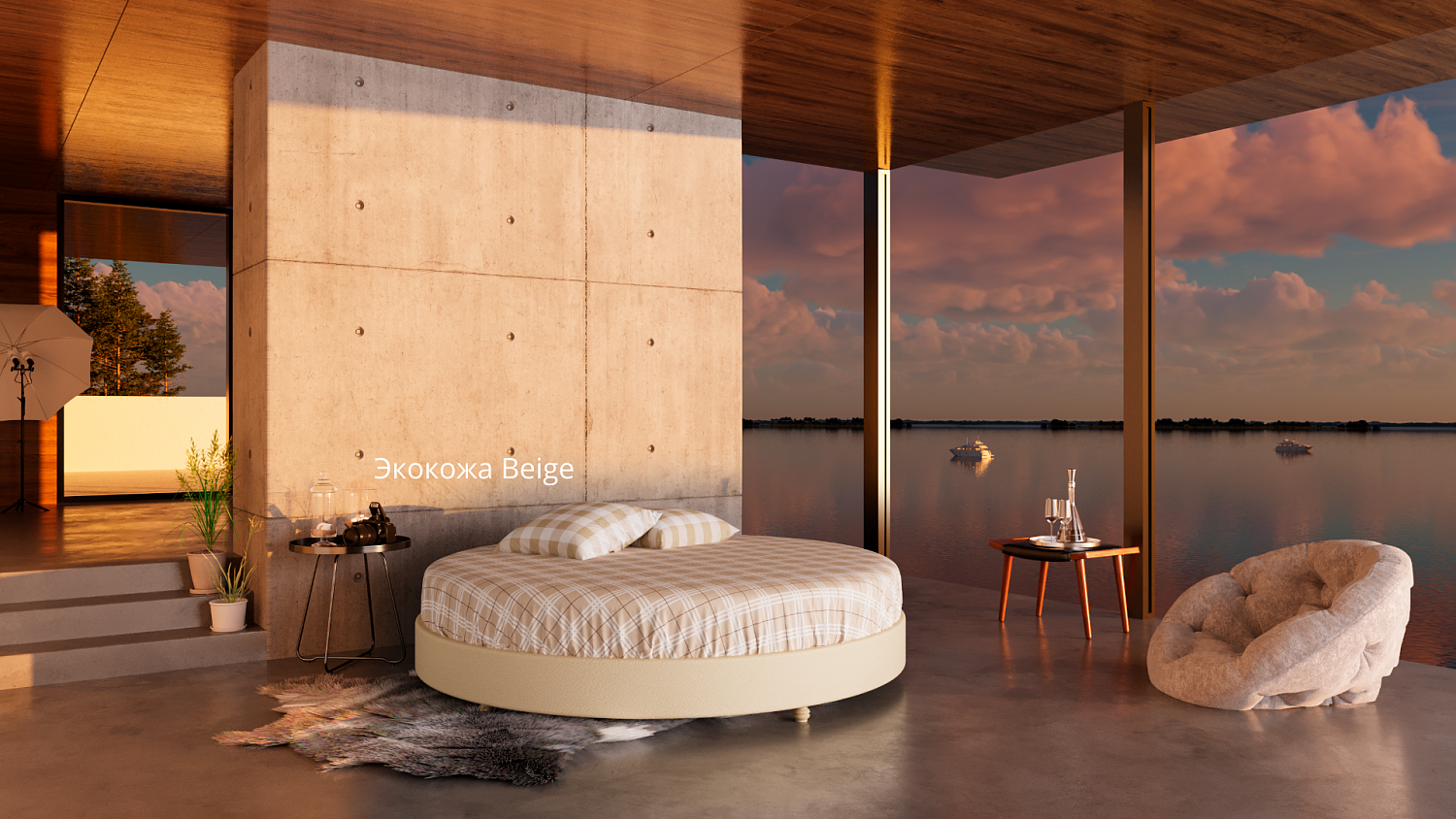 Круглый кроватный бокс Mr.Mattress Fine Box в Воронеже 